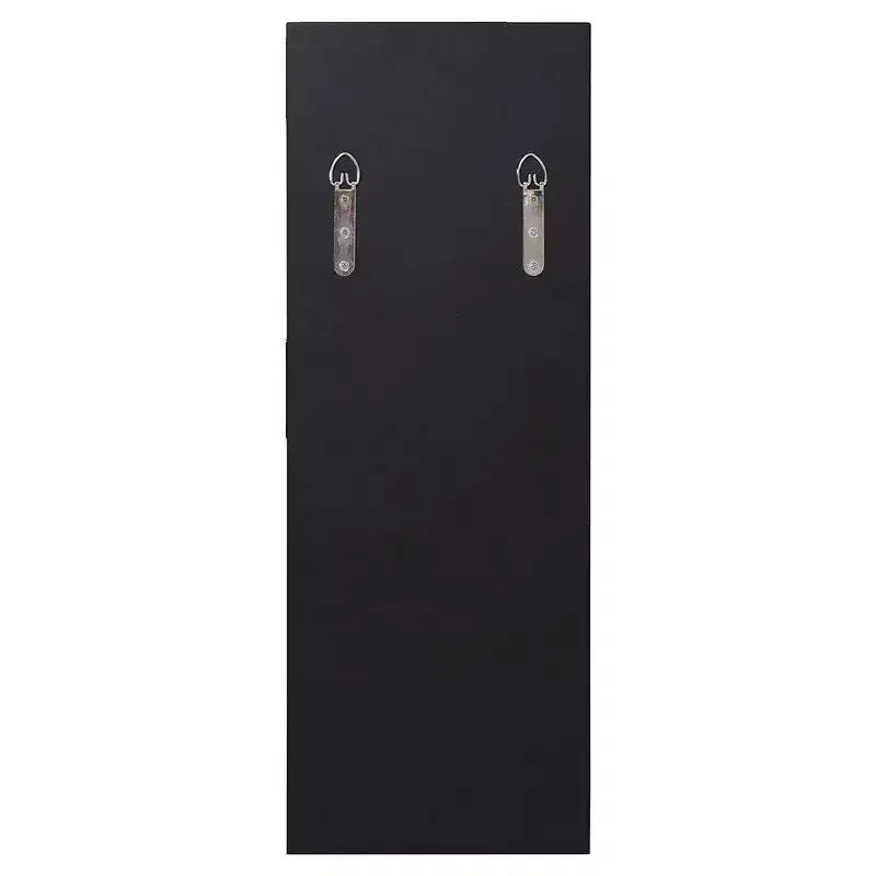 Howard Elliott Rectangle Emerson Decorative Wall Mirror Gray : Modern Style, Wood Frame, 24"x9", No Assembly Required